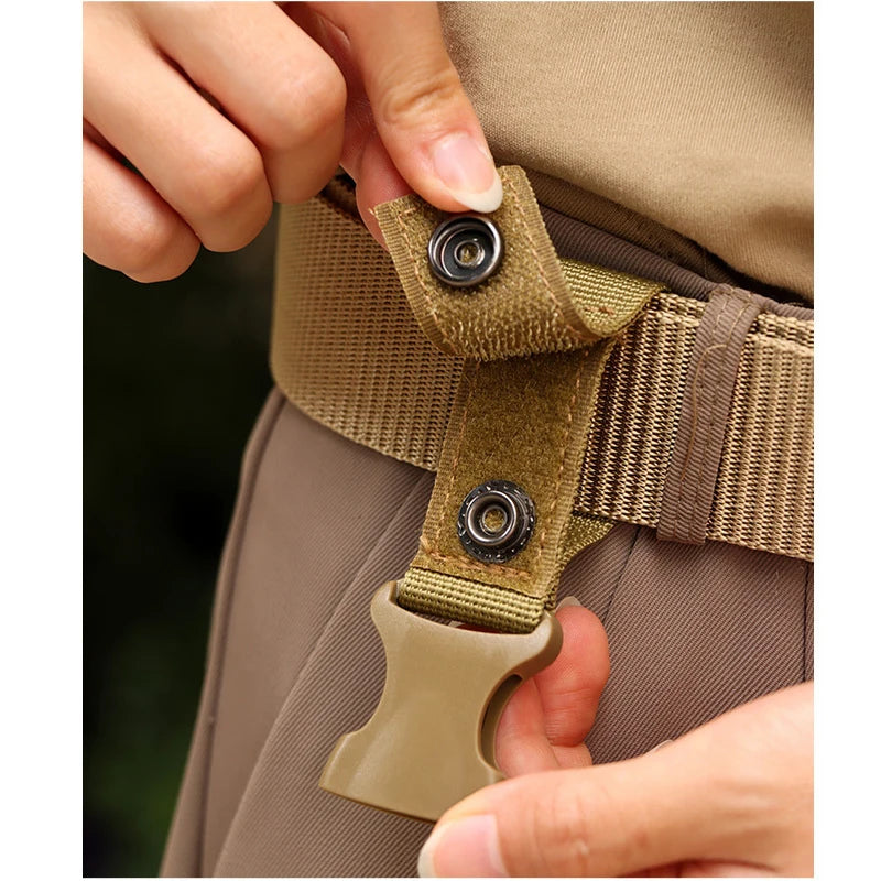 14/2/1pcs Portable Webbing Buckle Hook Water Bottle Clip Durable Nylon With Safety Multi-Color Buckle For Camping Hunting Sports