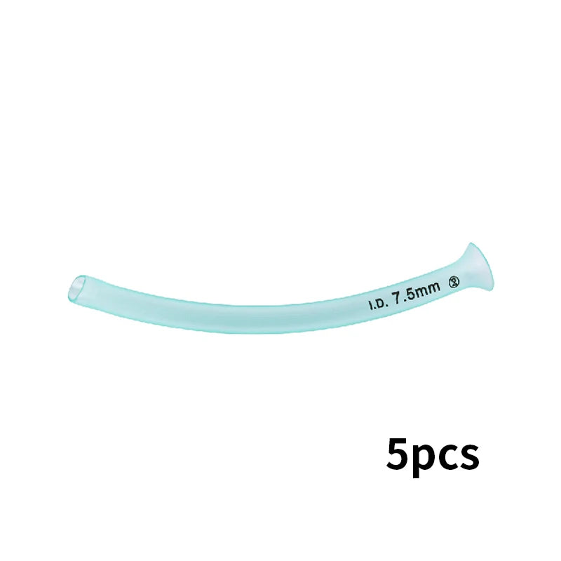 5PCS/12PCS Nasopharyngeal Airway Nasal Pharyngeal Duct Health Care Tool Accessory Help Sleeplessness For Emergency First Aid