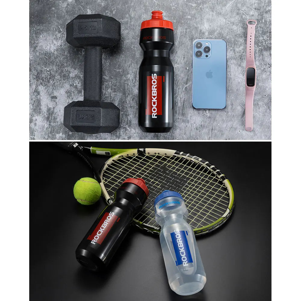 ROCKBROS Bicycle Water Bottle 750ML PP5 Plastic For Outdoor Running Climbing Sports Squeeze Mug Cycling Kettle Portable Bike Cup
