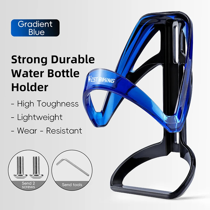 WEST BIKING Bicycle Bottle Cage Lightweight High Toughness Cycling Water Bottle Holder Drink Cup Stand MTB Road Bike Accessories