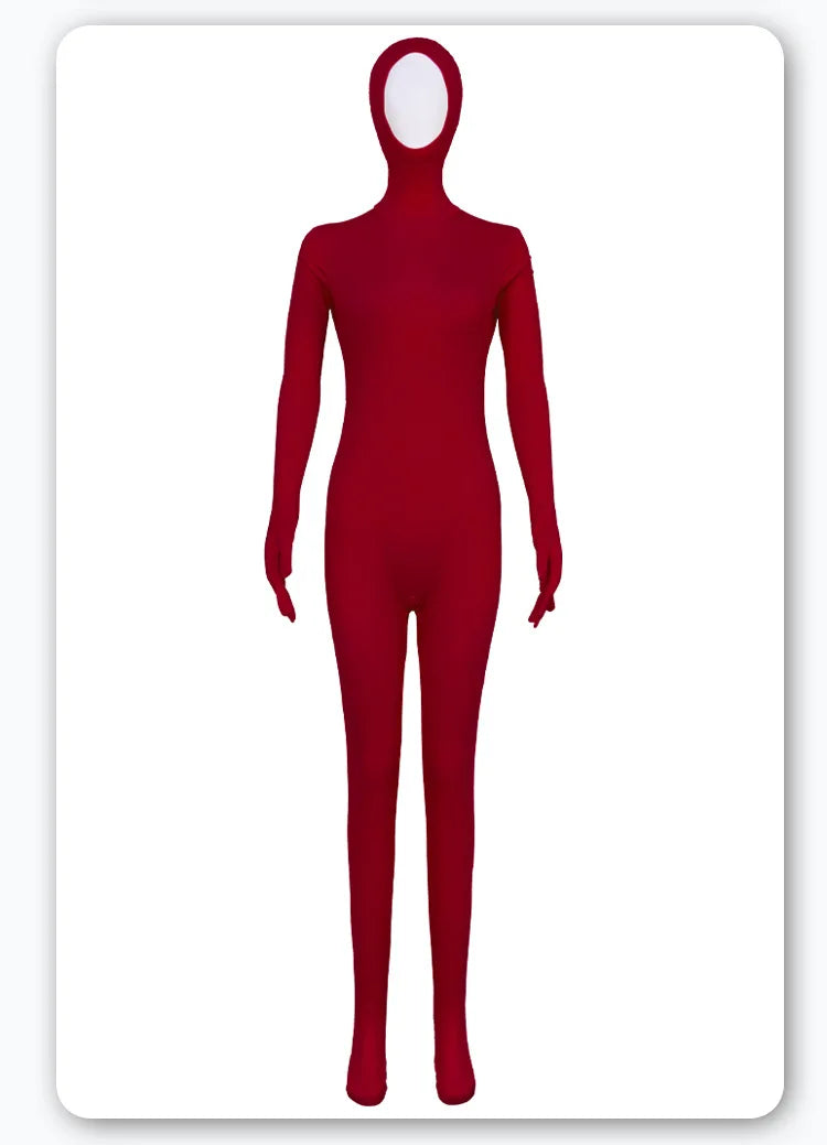 Halloween Cosplay Costume Funny Long Sleeved Jumpsuit with Chiffon Skirt Suit Theme Party Role Playing Outfits for Adults