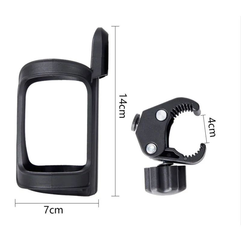 Motorcycle Bicycle Water Bottle Holder Multifunctional Baby Stroller Outdoor Cycling Universal Cup Rack Bicycle Accessories