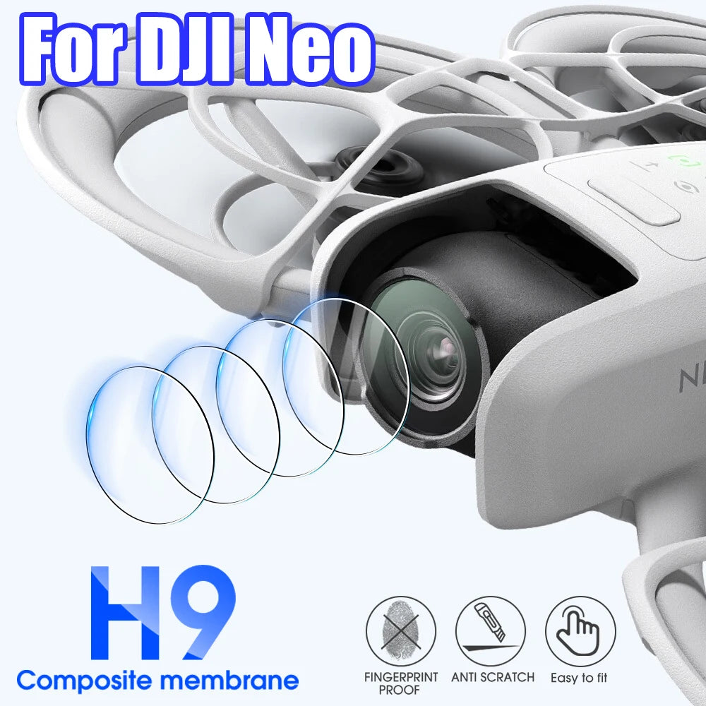 5/1PCS Tempered Glass Camera Lens Protectors for DJI Neo Drone Camera Anti-Scratch Lens Films for DJI Neo Drone Accessories