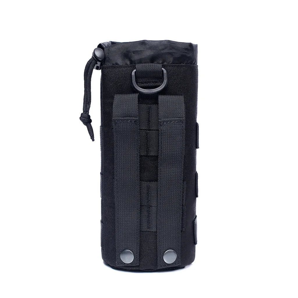 Travel Tactical Molle Water Bottle Bag Pouch Holder Camping Hiking Cycling Fishing Hunting Water Bottle Kettle Carrier