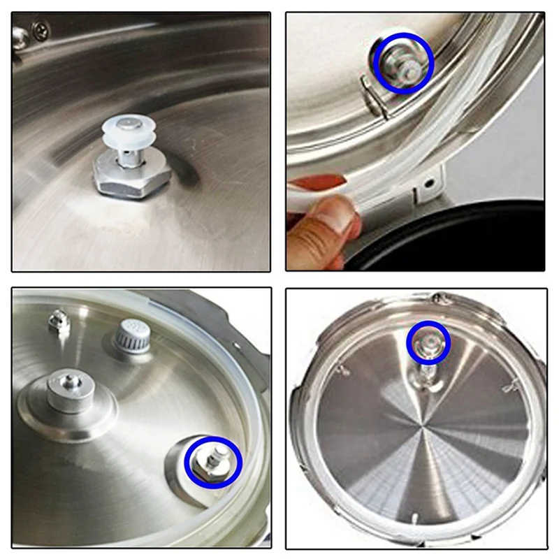 B43C 100 Pack Pressure Cooker Steam Valve Universal Replacement Floater And Sealer For Pressure Cooker XL, YBD60-100, PPC780
