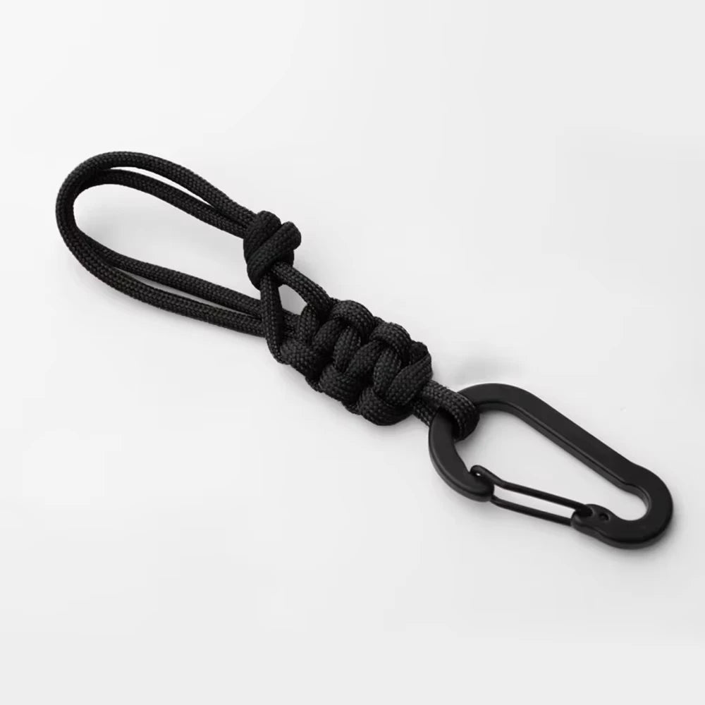 Multifunctional Outdoor Paracord Water Bottle Holder Lanyard, Portable Universal Water Bottle Strap for Backpack Hat Mineral Wat
