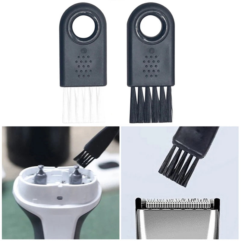 6Pcs/Set Electric Shaver Cleaning Brush Mutifunctional Cleaning Brush Anti‑Slip Trimmer Brush Cleaner Shaving Brush