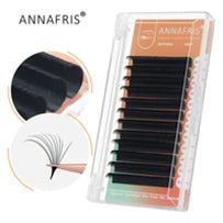 GAHAMACA Eyelash Extension 0.07mm C/D/L/LU Curl Lash 3dW-Shape Eyelashes Extension Natural Soft Premade False Lashes ﻿Wholesaled