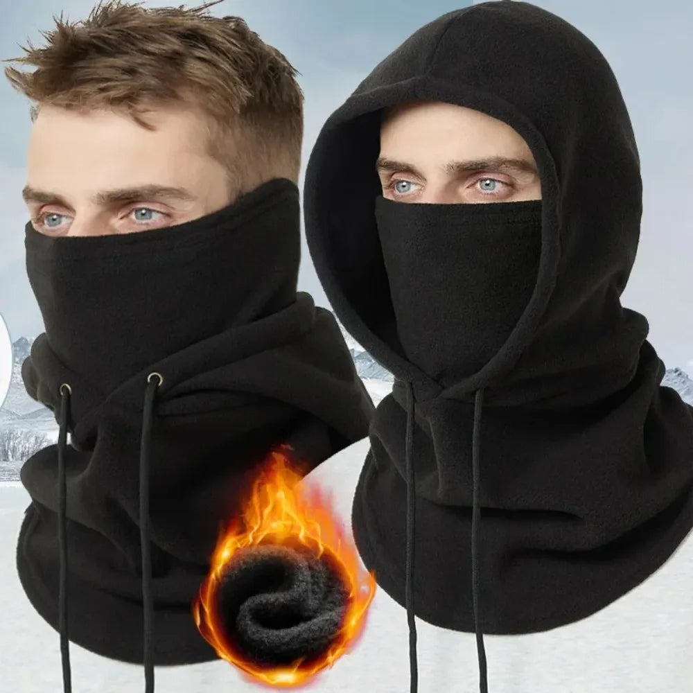 Winter Balaclava Face Mask Windproof Thermal Hooded Scarf for Skiing Cycling Fishing Cold Weather Sports Gear Christmas Gift
