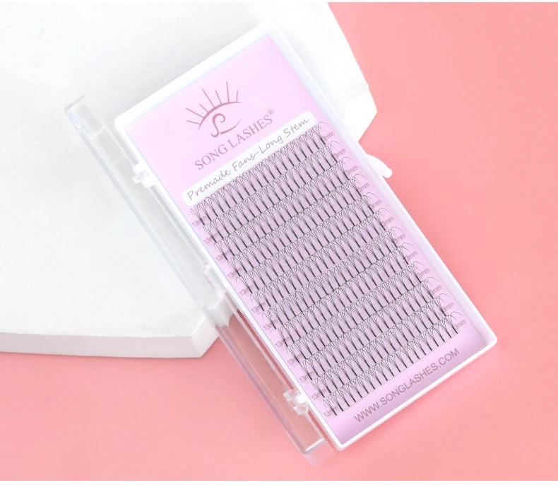 SONG LASHES Long Root Lashes Extensions Premade Volume Fans 2d/3d/4d/5d Faux Eye Lash Russian Volume Eyelash Extension