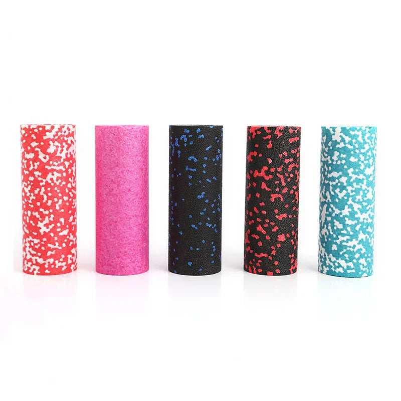 1pc Mini Yoga Foam Shaft 15*5.3cm Small Massage Roller EPP Hollow Yoga Column Home Exercise Fitness Equipment Muscle Relaxation
