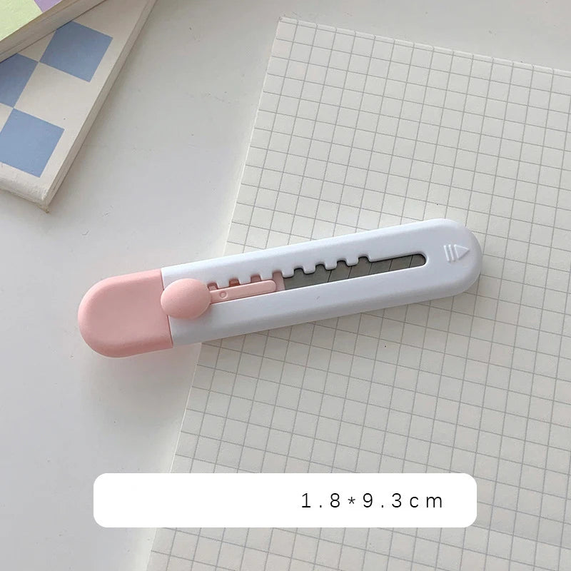 1 Piece Lytwtw's Art Cutter Cartoon Utility Knife Student Art DIY Tools Creative Stationery School Supplies