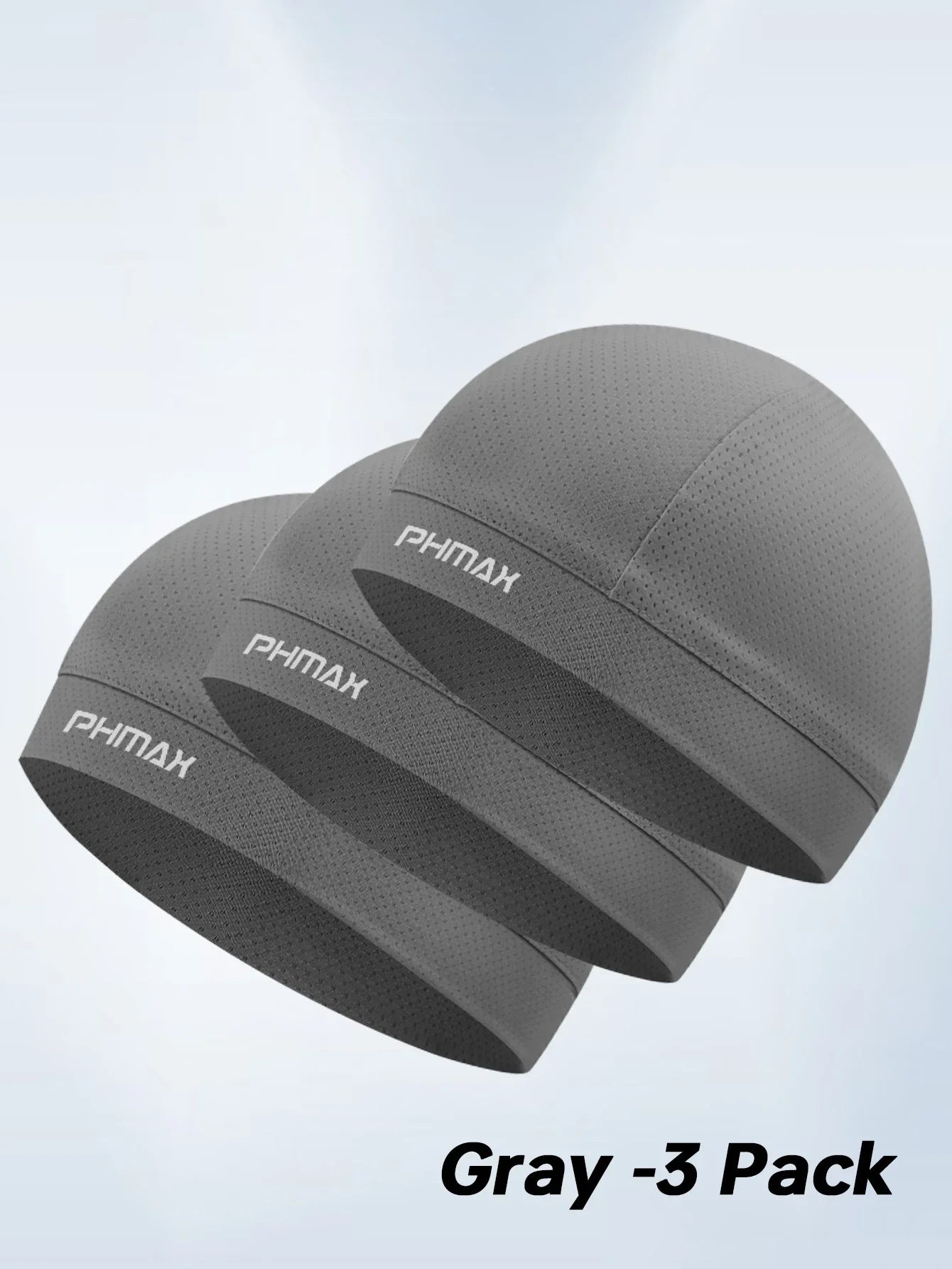 PHMAX Ice Silk Cycling Cap Mesh Breathable Ice Cool Sports Cap Sun Protection Cycling Cap Bicycle Mask Sports Headband