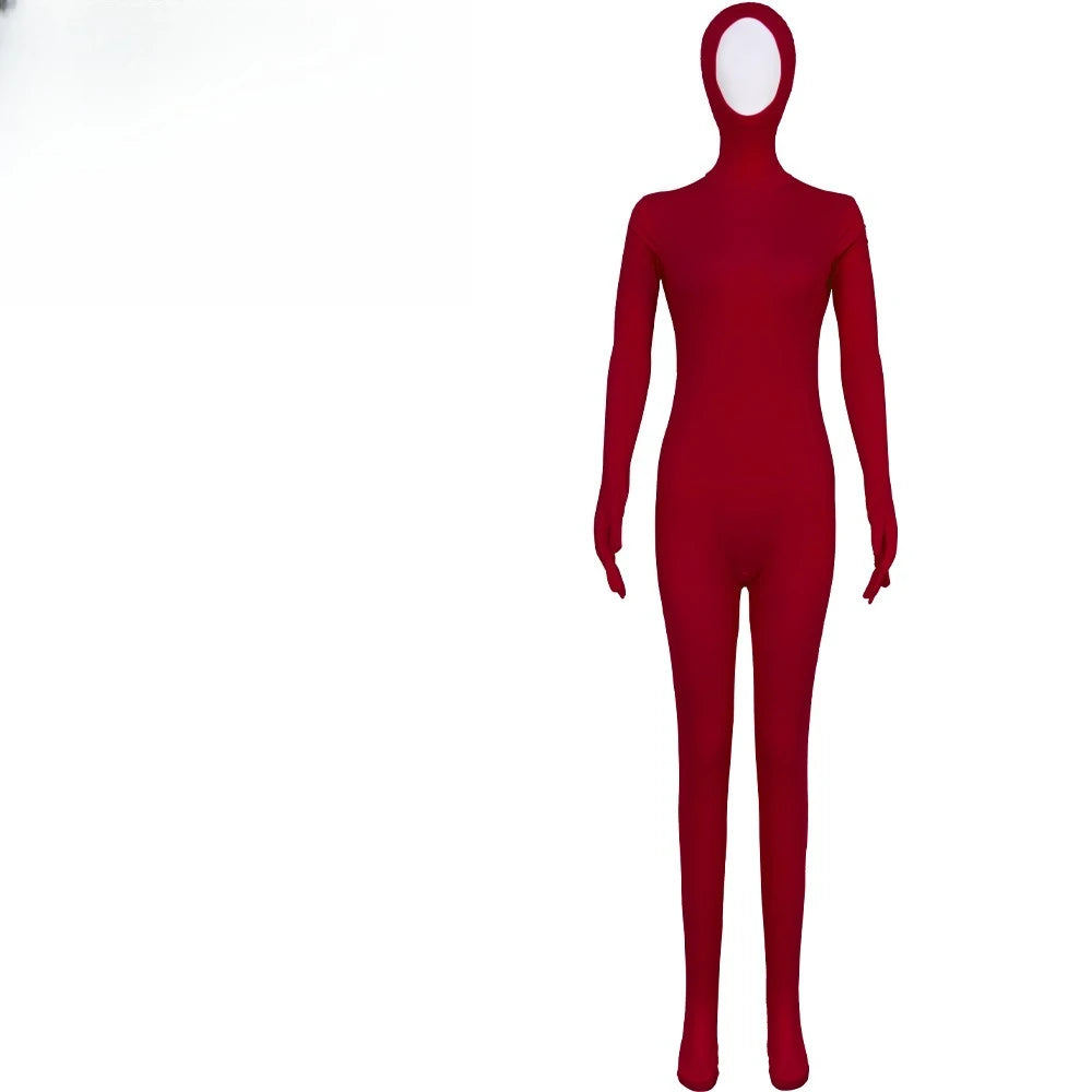 Halloween Cosplay Costume Funny Long Sleeved Jumpsuit with Chiffon Skirt Suit Theme Party Role Playing Outfits for Adults