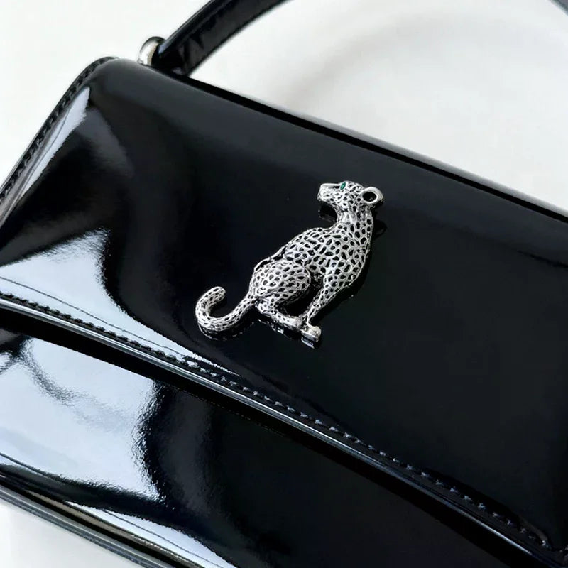Leopard Brooch Pin Animal Jewelry Winter Coat Dress Party Accessories Gift