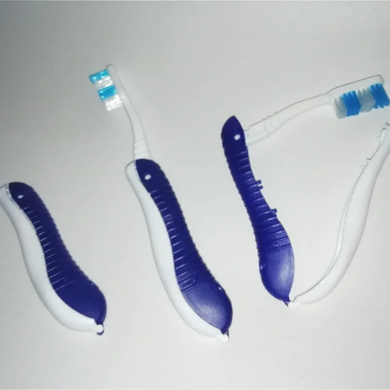 Hygiene Oral Portable Disposable Foldable Travel Camping Toothbrush Hiking Tooth Brush Tooth Cleaning Tools