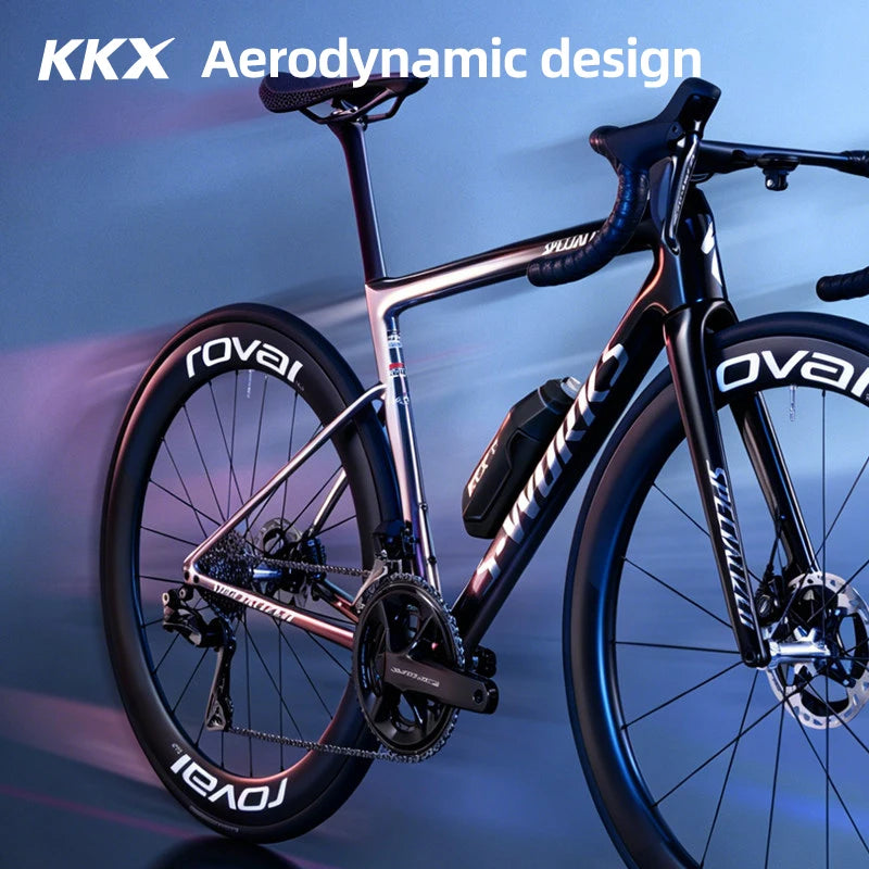 New KKX Bicycle Aerodynamic Water Bottle Bracket Set 610ml Bike Water Bottle MTB Road Bike Frame Down Tube Riding Water Kettle