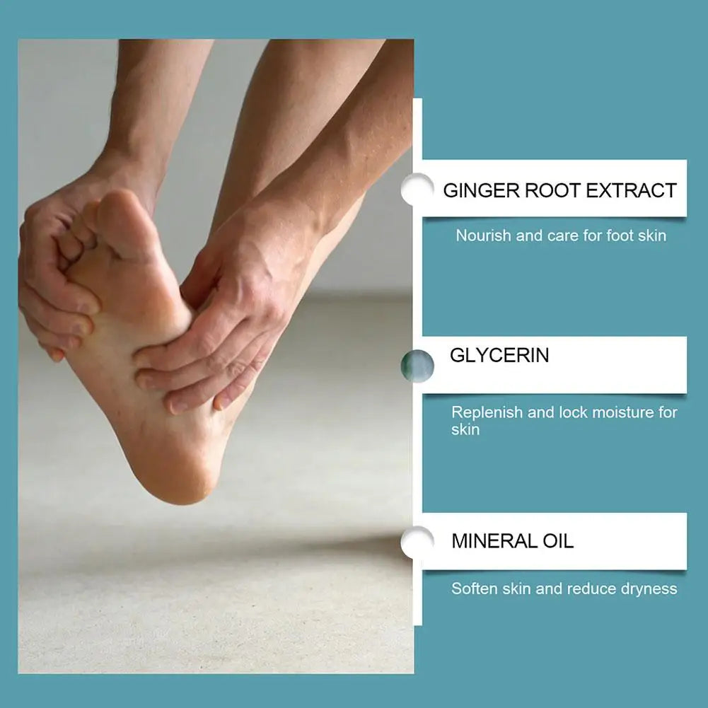 Natural Plantar Fasciitis Relief Cream for Heel Spurs Achy Feet Treatment Legs Gel Cream Cooling Refreshing Moisturizing Care