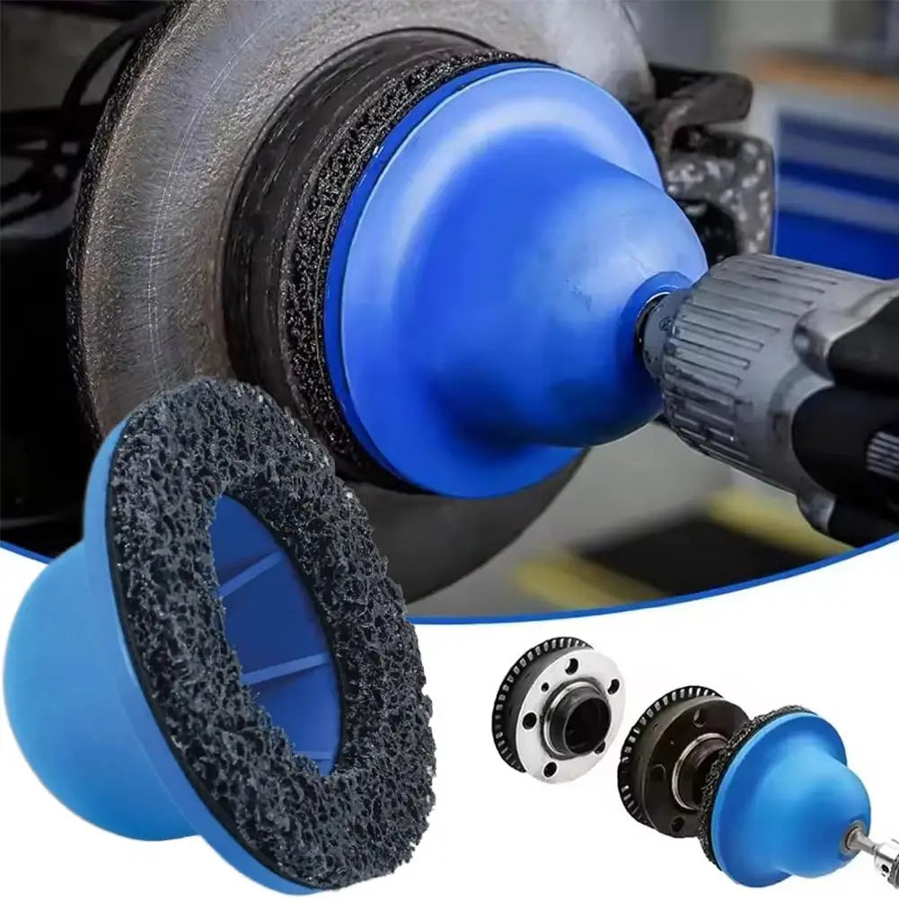 Tyre Rim Grinder Tool High Strength Impact Resistant Plastic 12 Inch Drive with 14 Inch Hex Adapter for Car Truck Motorcycle SUV
