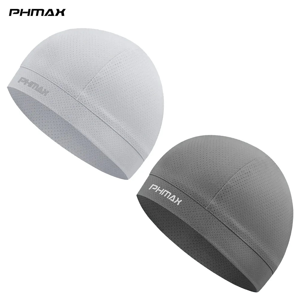 PHMAX Ice Silk Cycling Cap Mesh Breathable Ice Cool Sports Cap Sun Protection Cycling Cap Bicycle Mask Sports Headband