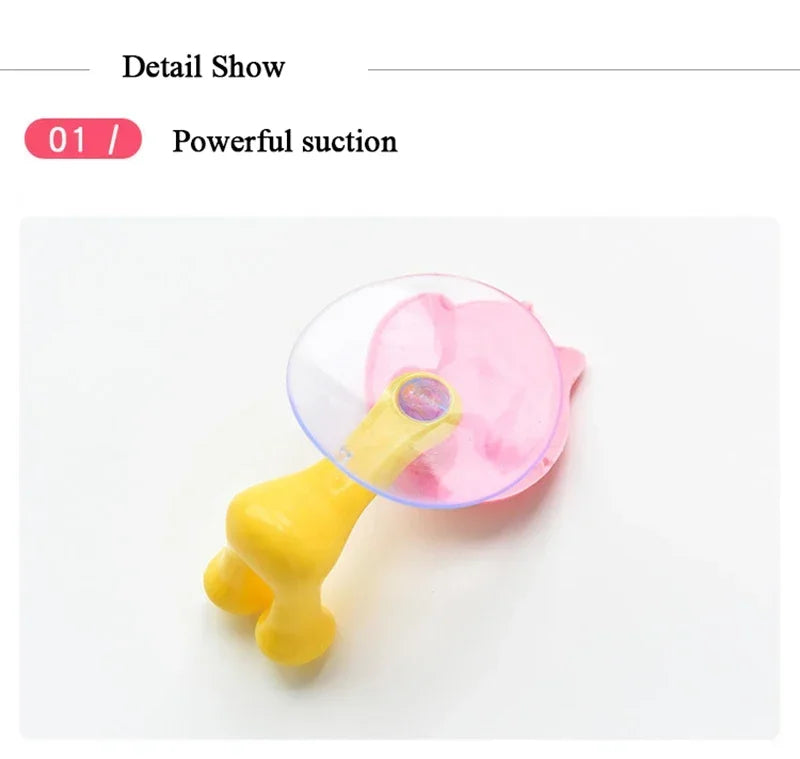 Cute Cartoon Animal Toothbrush Holder,Wall OuntedToothbrush Storage Rack,BathroomMultifunctional Wall Hook,Toothbrush Holder