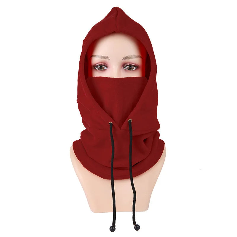 Winter Balaclava Face Mask Windproof Thermal Hooded Scarf for Skiing Cycling Fishing Cold Weather Sports Gear Christmas Gift