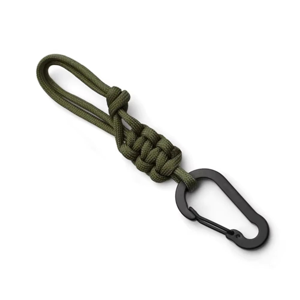 Multifunctional Outdoor Paracord Water Bottle Holder Lanyard, Portable Universal Water Bottle Strap for Backpack Hat Mineral Wat