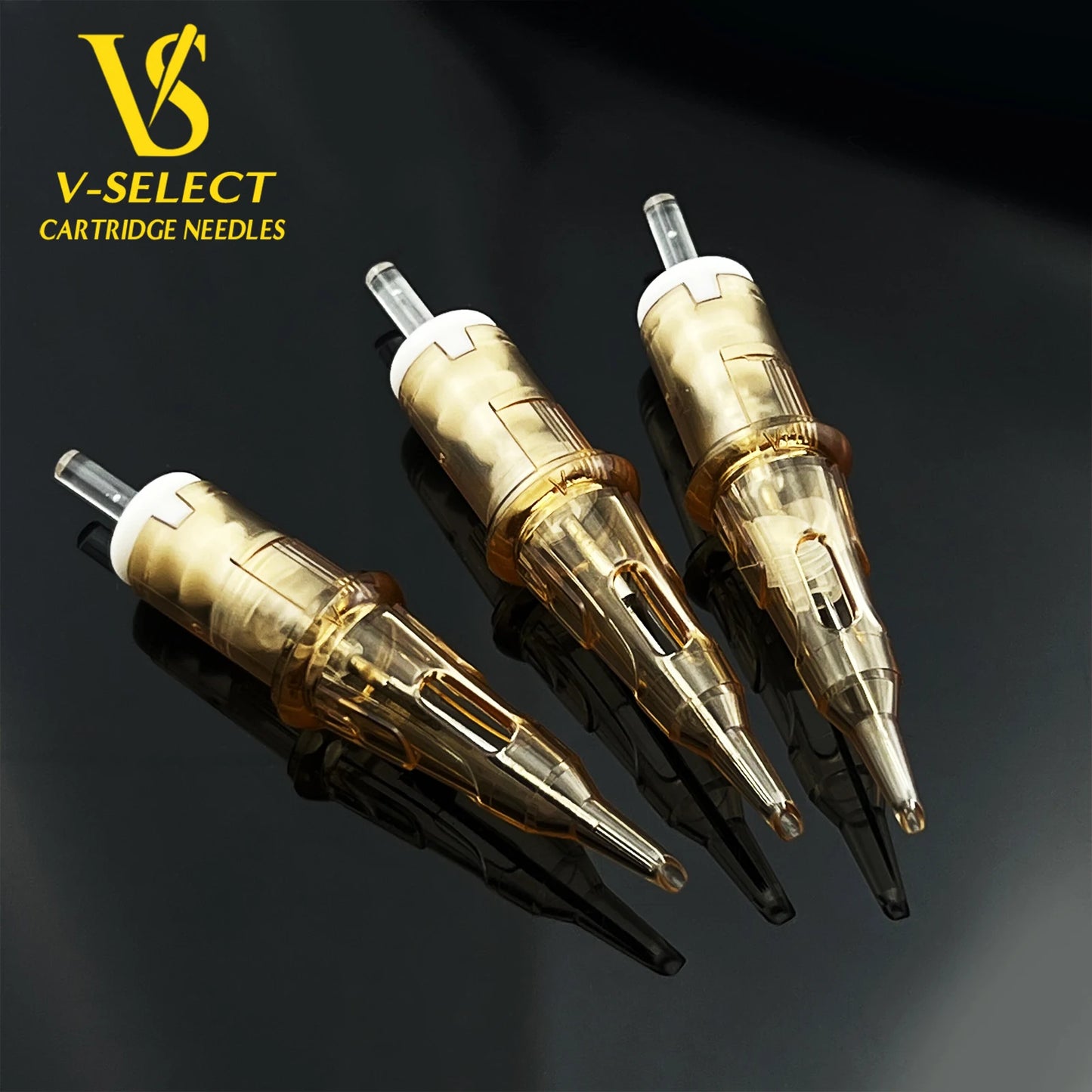 EZ V-Select Tattoo Cartridge Tattoo Needles #08 0.25mm #06 0.18mm Round Liner Micro Permanent Makup Tattoo Accessories20 Pcs/Box