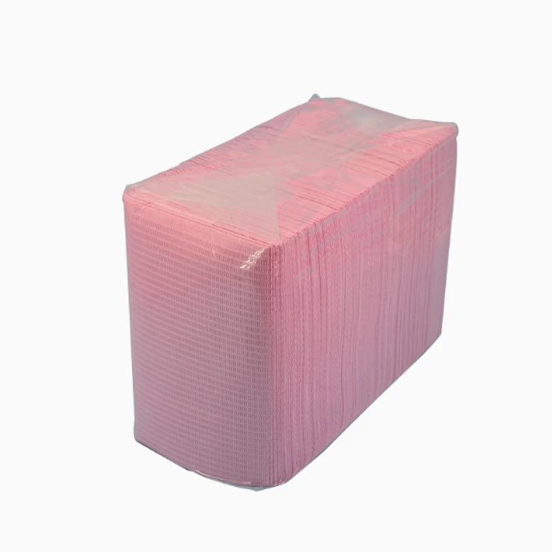 125Pcs/Pack Disposable Dental Clean Bib Pad Multicolour Tattoo Bibs Table Covers Clean Patient Dental Napkins Tattoo Accessories