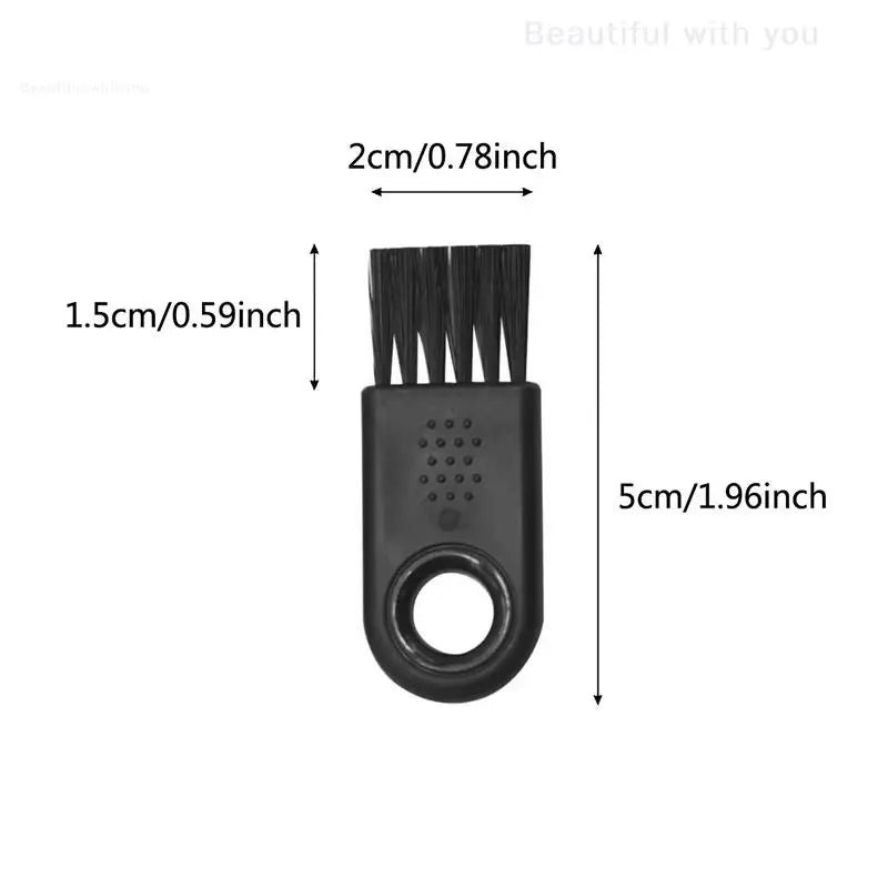 6Pcs/Set Electric Shaver Cleaning Brush Mutifunctional Cleaning Brush Anti‑Slip Trimmer Brush Cleaner Shaving Brush