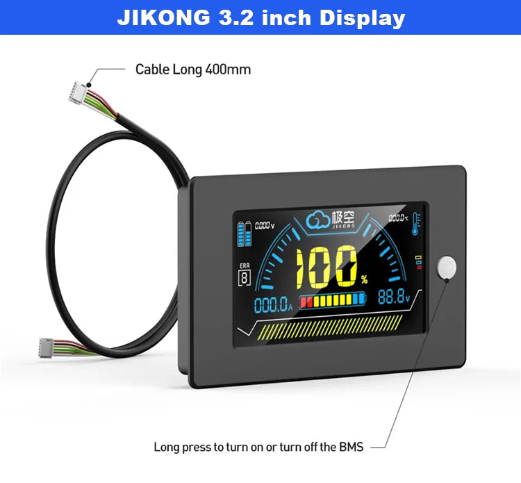 JK BMS 60A 100A 150A 200A 300A Active Balance Bms 4S 8S 16S 20S 24S JIKONG Smart Bms 12V 24V 48V 72V Lifepo4 Li-Ion Lto Battery