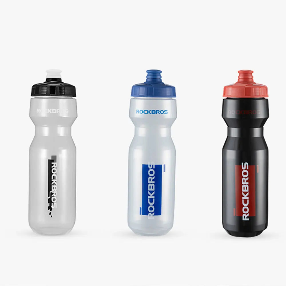 ROCKBROS Bicycle Water Bottle 750ML PP5 Plastic For Outdoor Running Climbing Sports Squeeze Mug Cycling Kettle Portable Bike Cup
