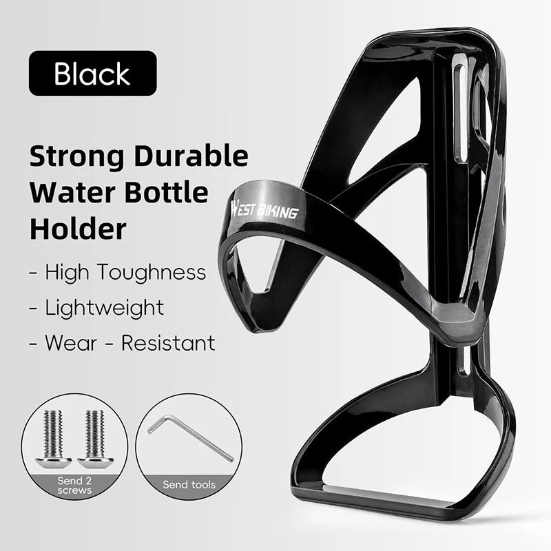 WEST BIKING Bicycle Bottle Cage Lightweight High Toughness Cycling Water Bottle Holder Drink Cup Stand MTB Road Bike Accessories