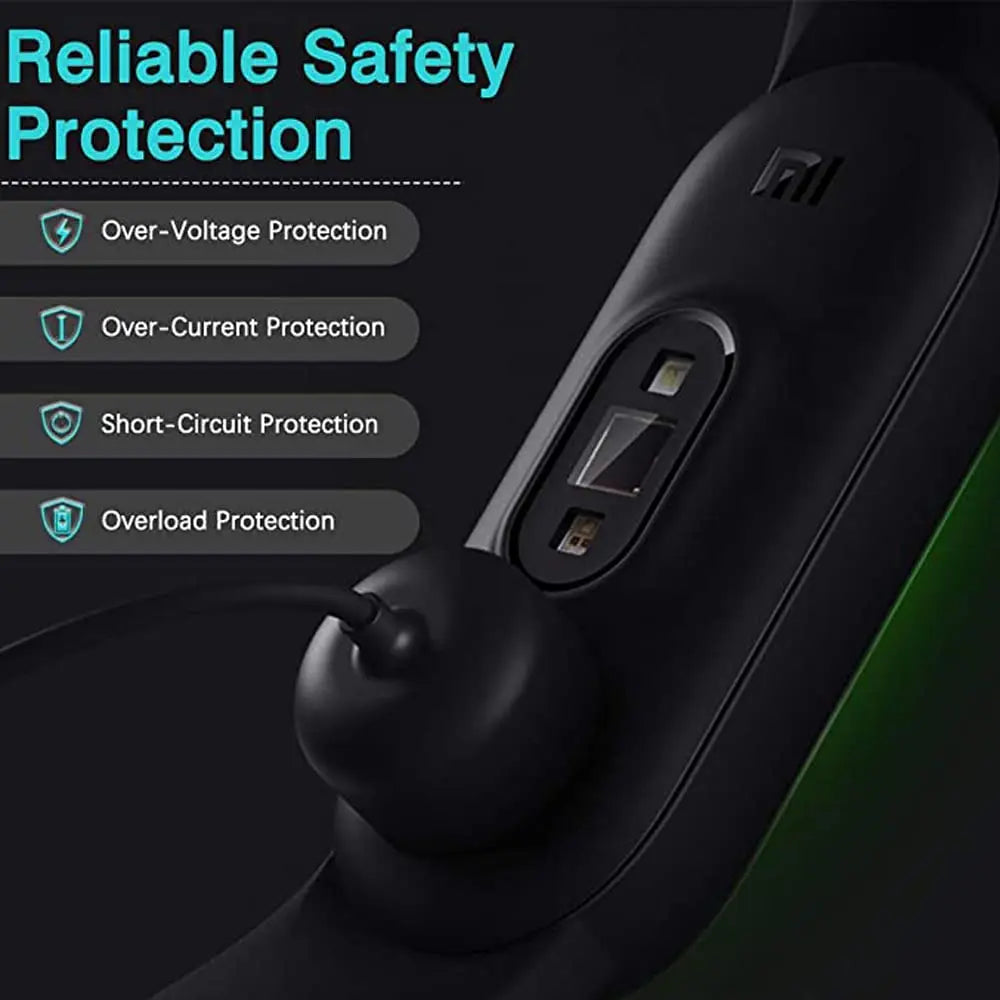 USB Charger For Xiaomi Miband 8 7 6 5 4, Charging Adapter For Xiaomi Mi Band 8 7 6 5 4, Charging Cable Smart Bracelet Chargers