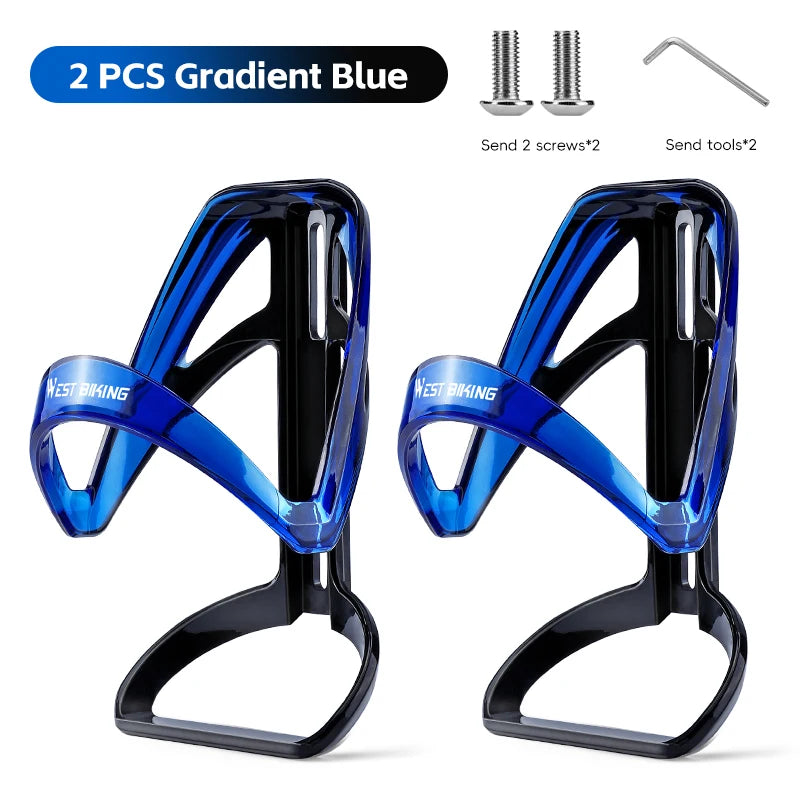 WEST BIKING Bicycle Bottle Cage Lightweight High Toughness Cycling Water Bottle Holder Drink Cup Stand MTB Road Bike Accessories
