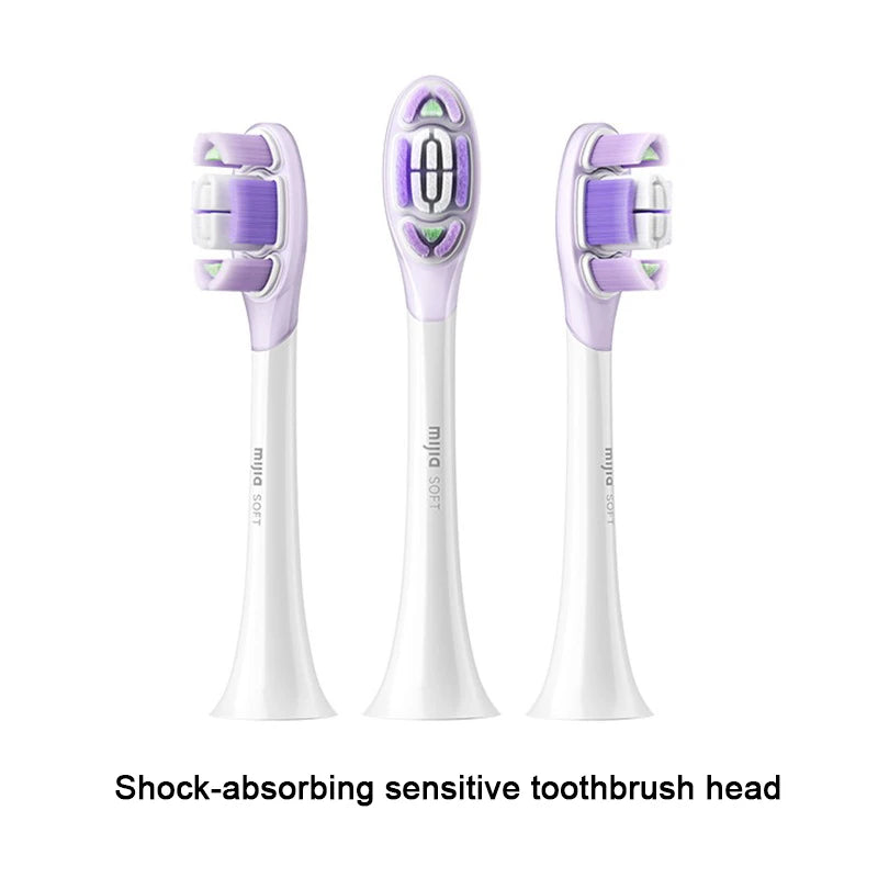 Original Replacement Brush Heads for  Xiaomi Mijia Electric Toothbrush MES609/610 Pro Sonic Sweep Vibration Toothbrush Head 3PCS