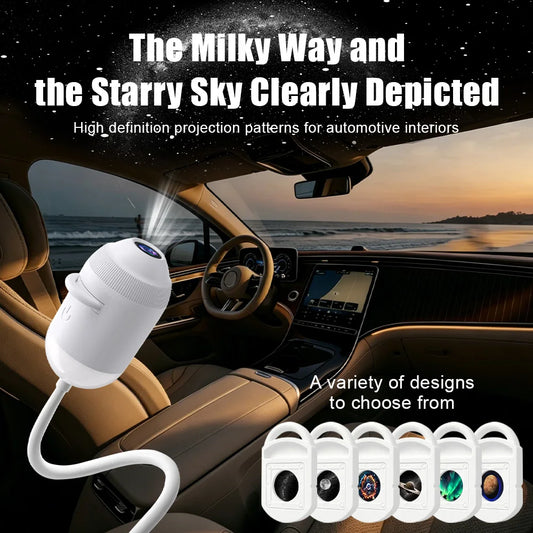 Starry Sky Roof Shed Light Car Starry Sky Roof Car Starry Sky Light Interior Atmosphere Roof USB Night Light