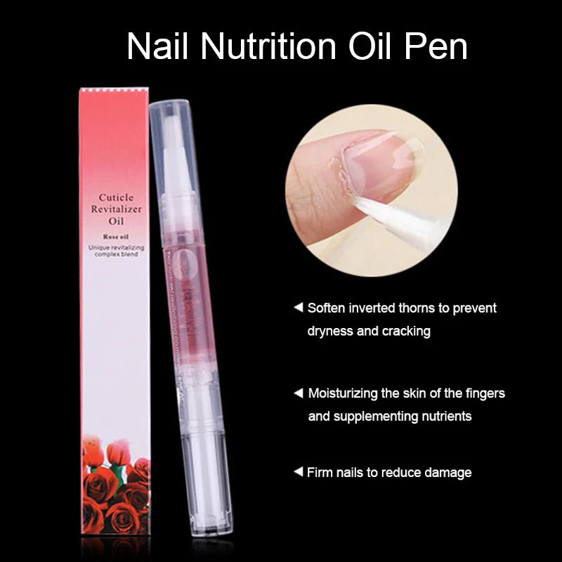40pcs 큐티클오일 Cuticle Oil Nail Care Nutrition Oil Pen Nails Repair Hand Cuticle Manicure Treatment Nail Care Product Set