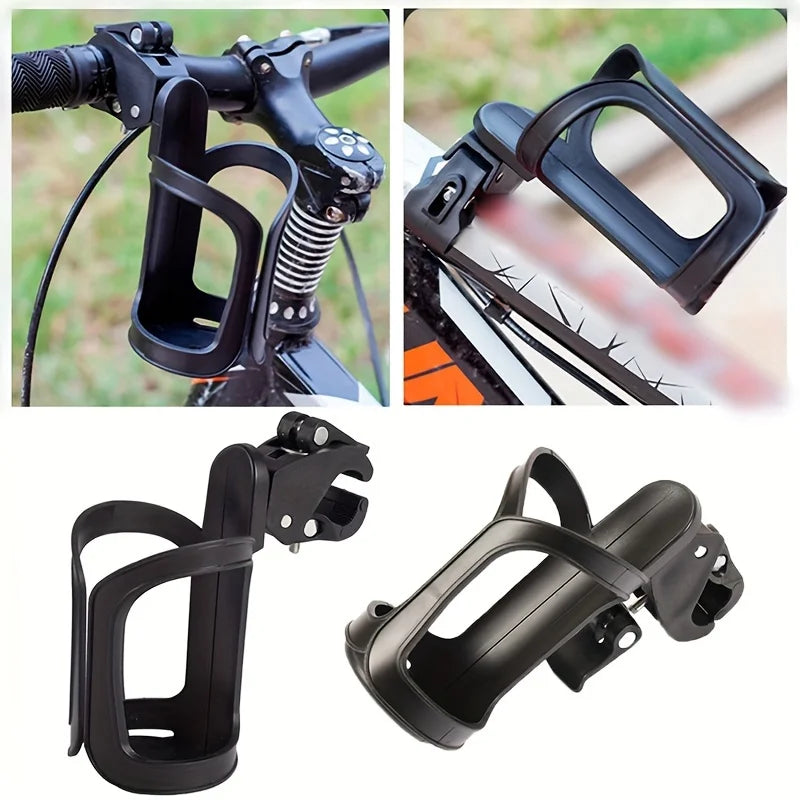 Motorcycle Bicycle Water Bottle Holder Multifunctional Baby Stroller Outdoor Cycling Universal Cup Rack Bicycle Accessories