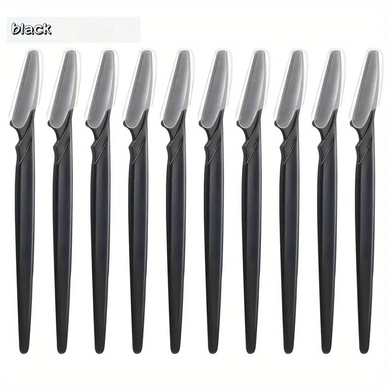 Multi-Purpose Eyebrow Shaver Set - Gentle Facial Hair Trimmer Easy Grooming and Shaping Kit - Smooth Skin