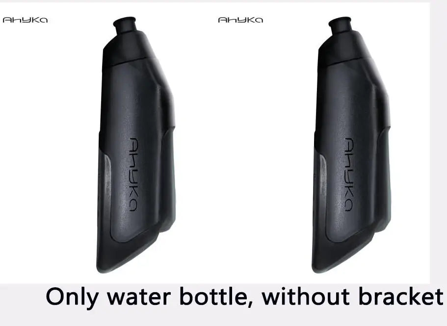 AhyKa Bicycle 600ml Aerodynamic Water Bottle Bracket Set Bike Water Bottle MTB Road Bike Frame Down Tube Riding Water Kettle