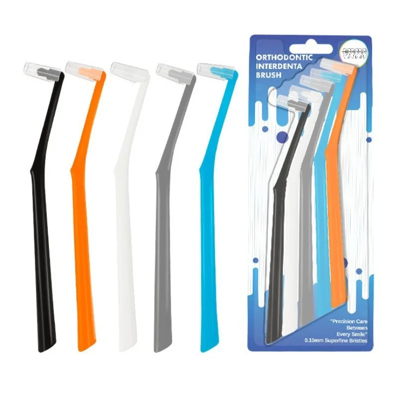 Soft Hair Implant Interdental Brush Single-Beam Soft Teeth Cleaning Toothbrush Oral Care Tool Small Head