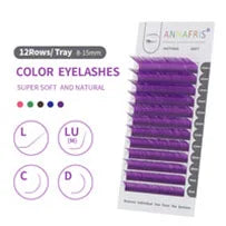 GAHAMACA Eyelash Extension 0.07mm C/D/L/LU Curl Lash 3dW-Shape Eyelashes Extension Natural Soft Premade False Lashes ﻿Wholesaled