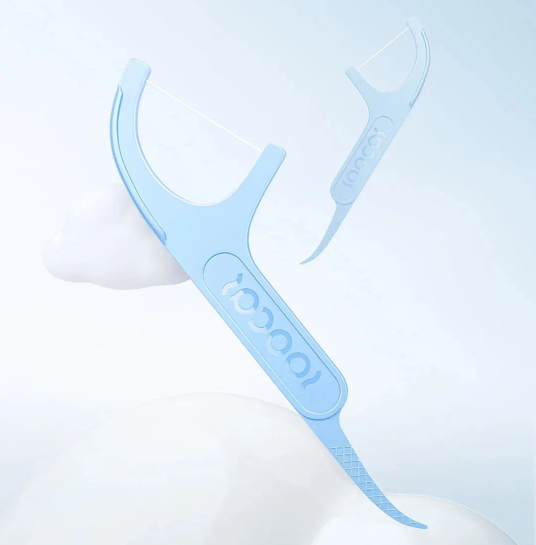 300pcs SOOCAS Professional Dental Flosser Ergonomic Design Food Grade-New/Old Versions Delivered Randomly