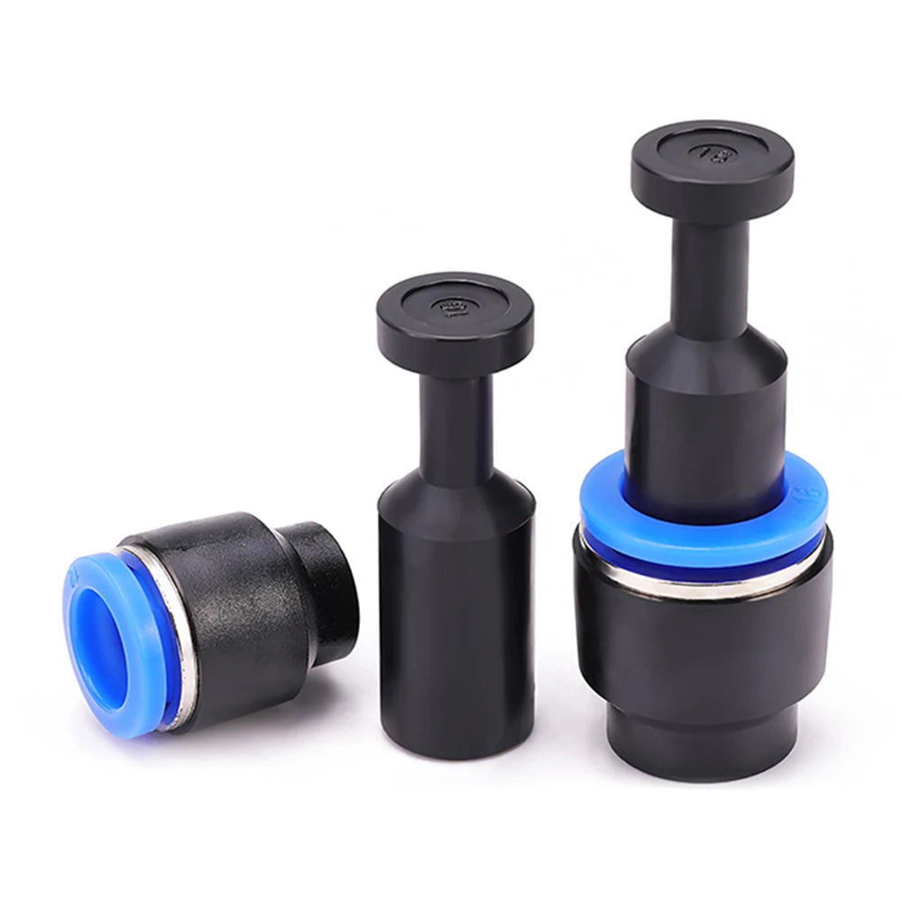 Pneumatic Connector Quick Plug Plastic Plug Pipe Plug PP PPF 4mm 6mm 8mm 10mm 12mm 14mm 16MM Air Hose Sealing Connector