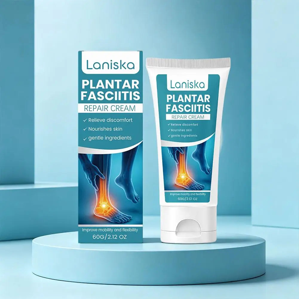 Natural Plantar Fasciitis Relief Cream for Heel Spurs Achy Feet Treatment Legs Gel Cream Cooling Refreshing Moisturizing Care