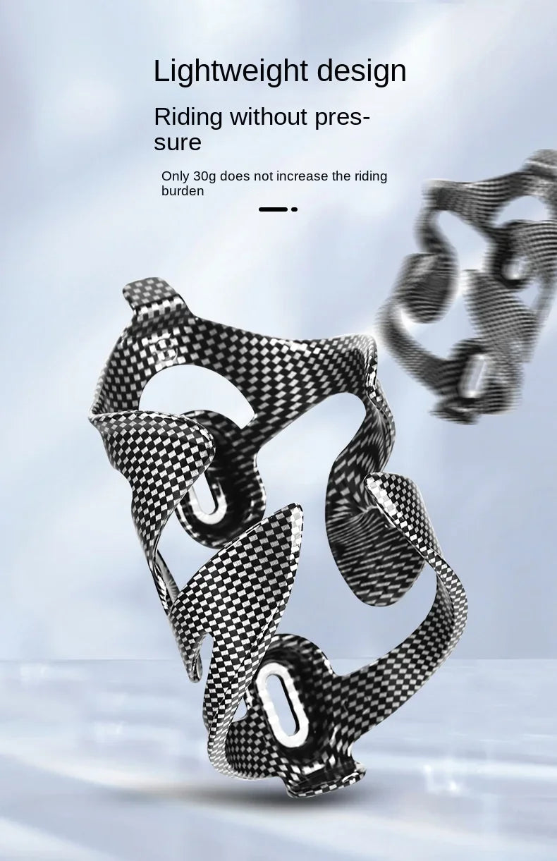 1PC Mattock Full Carbon Fiber Water Bottle Cage Ultra Lightweight Bike Mount for Road MTB Durable Cycling Accessory