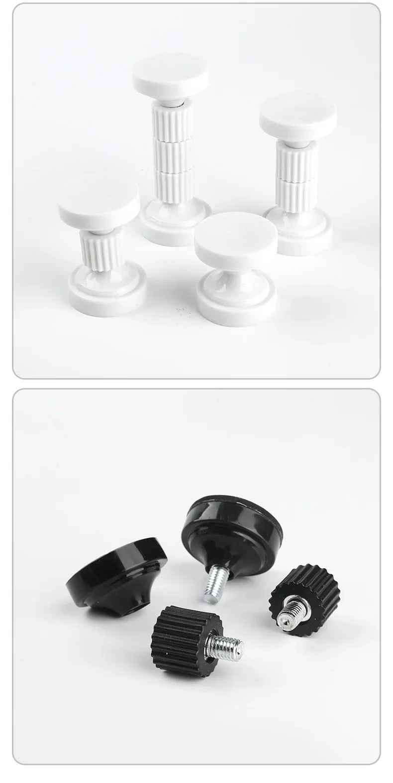 New Design Prevent loosening Adjustable Threaded Headboard Stoppers Bed Frame Anti-Shake Fixer