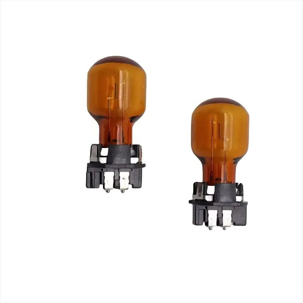 PWY24W 2PCS Original Halogen Lamp For Audi A3 A4 A5 Q3 Q7 VW Golf CC MK7 Amber Front Turn Signal Lights WP3.3x14.5-4 Auto Lamp