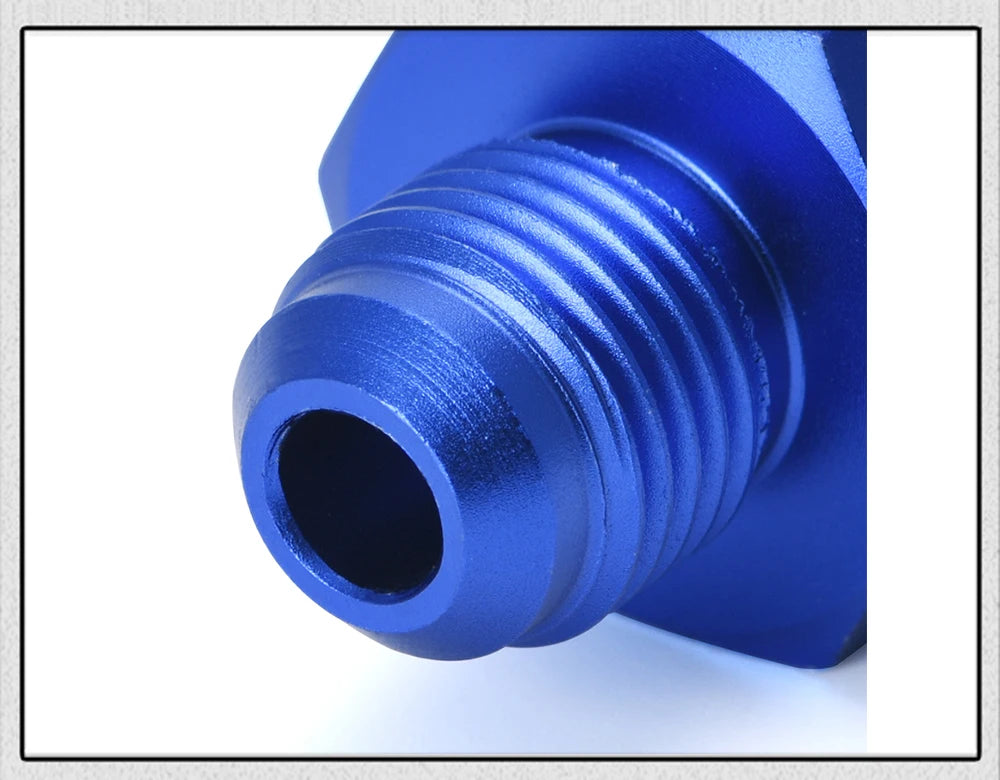 PQY - New AN-6 (AN6) Male to Female 1/8" NPT Gauge / Sensor Side Port Adapter  PQY-SL9192-06